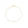 1000013-PU-2.jpg Pulseira Corrente de Pérolas, 20cm, Banhado a Ouro 18k