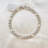 Pulseira Masculina Grumet 3 por 1 Grossa 20cm , Aço Inox.