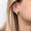 2000060-BR.jpg Brincos Argola Lisa Clique Banho Ouro 18k