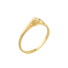 3000055-AN.png Anel Falange com Bolinha Dourada, Banhado a Ouro