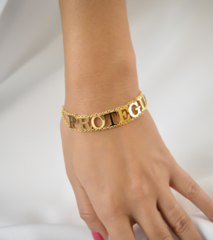 Pulseira Personalizada com Nome Dup...