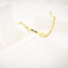 Pulseira Infantil, Coroa com Nome Personalizado, Banhado