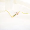 8000321-PER-2.jpg Pulseira Infantil, Barbie com Resina Personalizado, Banhado