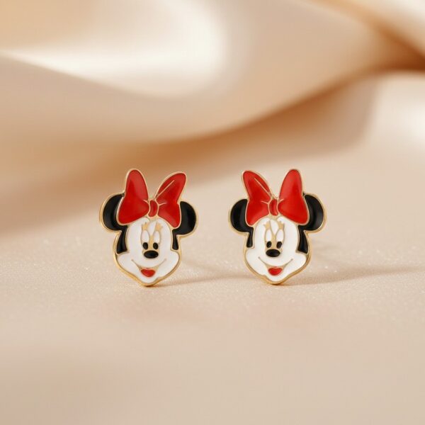 Brinco Infantil Minnie, Colorido, T...
