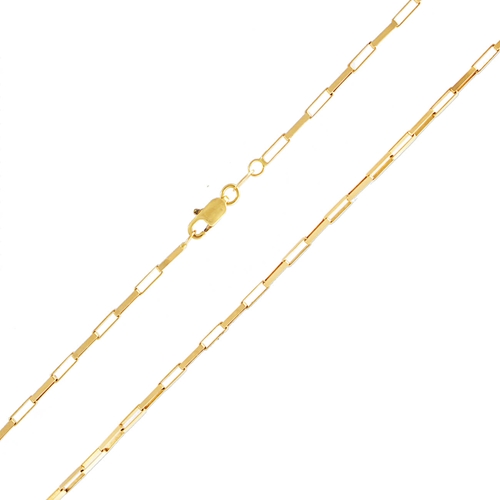 Codigo-400.jpg Corrente Masculina Cartier, 60cm Fina Banhado a Ouro 18K