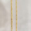Corrente Cartier Masculina, 50cm/2,8mm Banhado a Ouro 18K
