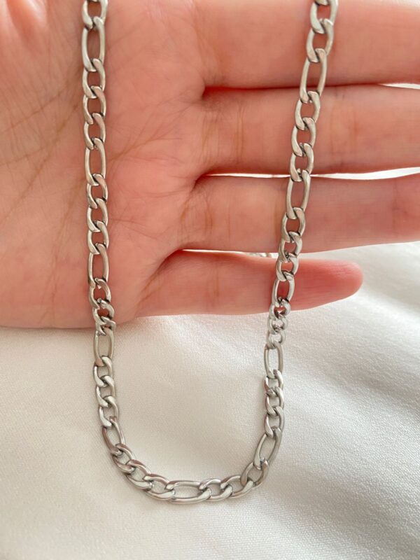 Corrente 3 Por 1 Masculina, 60cm/5,3mm no Inox