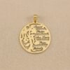 Em arvore da vida 5 Pingente Medalha Árvore da Vida, com Nomes Gravados, Banhado