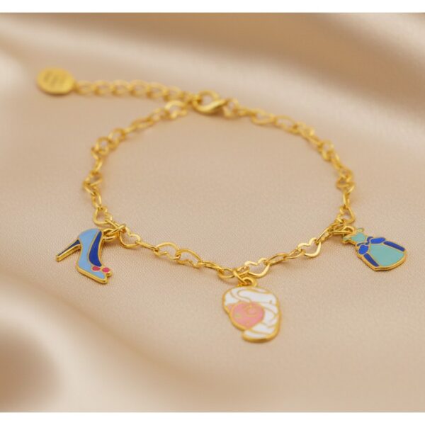 Pulseira Infantil Frozen com Pingen...