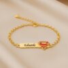 Pulseira Infantil, Super Man com Resina Personalizado