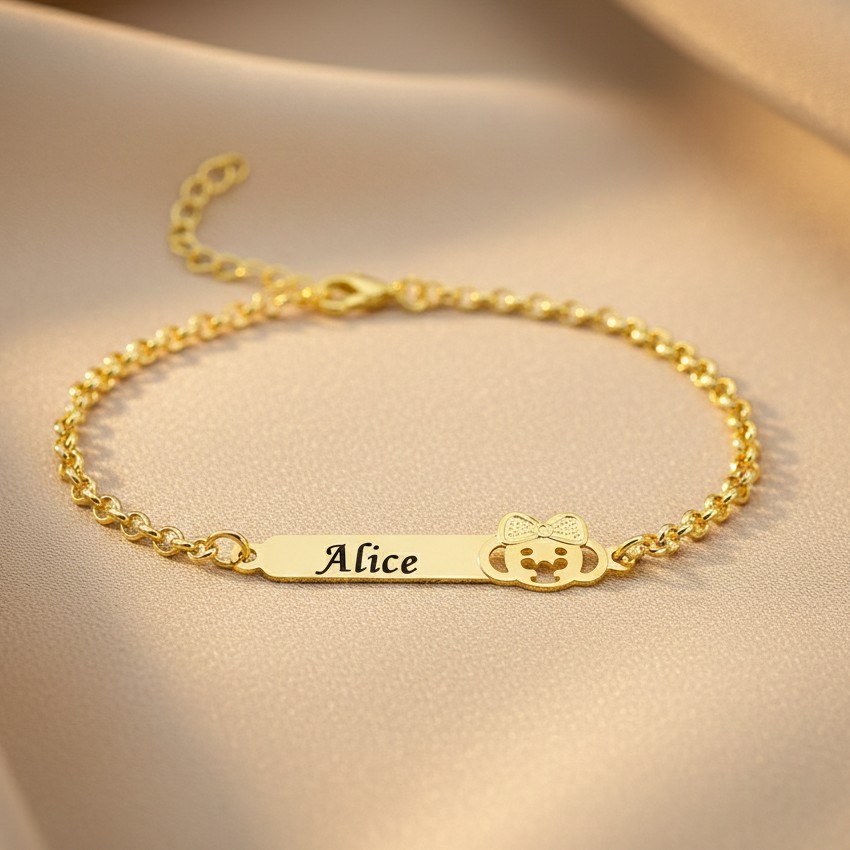 Pulseira Infantil, Lilica Repilica com Nome, Personalizado - Imagem 8