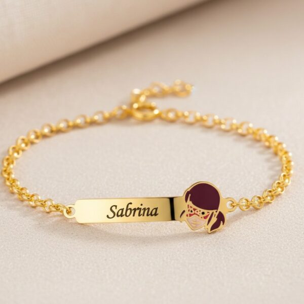 Pulseira Infantil, LadyBug com Resi...