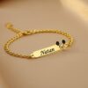 Pulseira Infantil, Mickey com Resina Personalizado, Banhado