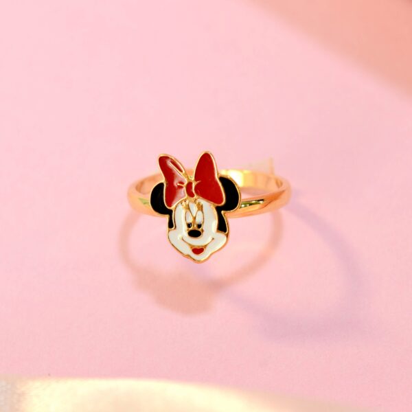 Anel Infantil Minnie, Resinado , Ba...