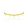 Pingente-Canga-para-5-Criancas-Filhos-Banhado-a-Ouro-18k-Folheado-5000059-PI Pingente Canga Simples, para 5 Filhos, Banhado a Ouro