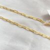Corrente Cartie Masculina, 70cm/2,5mm, Banhado a Ouro 18K