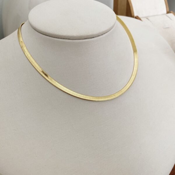 Corrente Feminina Fita Laminada, 40...