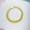 Whats-App-Image-2023-01-12-at-16-45-47.jpg Pulseira Lacraia, 19,5cm/7,2mm, Banhado a Ouro