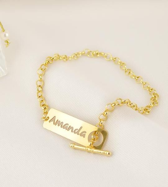 Pulseira Personalizada, com Nome Va...