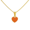 coracao-laranja-corrente-1.png Kit Coração Brinco, Colar e Pulseira Completo Banho a Ouro