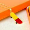 corrente-skate-perto-1 Colar Infantil, Skate com resina, Banhado a Ouro