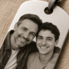 inox placa Colar Placa Inox, Personalizado com Fotogravação, Aço Inox