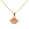 Kit LOL Brinco, Colar e Pulseira Completo Banhado a Ouro 18K