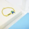 Pulseira Infantil, Hulk Verde Personalizado, Banhado a Ouro