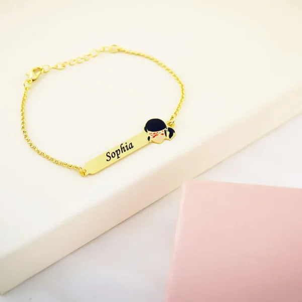 Pulseira Infantil, LadyBug com Resi...