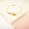 Pulseira Infantil, Mulher Maravilha com Resina Personalizado