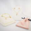 Kit Unicórnio Brinco, Colar e Pulseira Completo, Banhado a Ouro