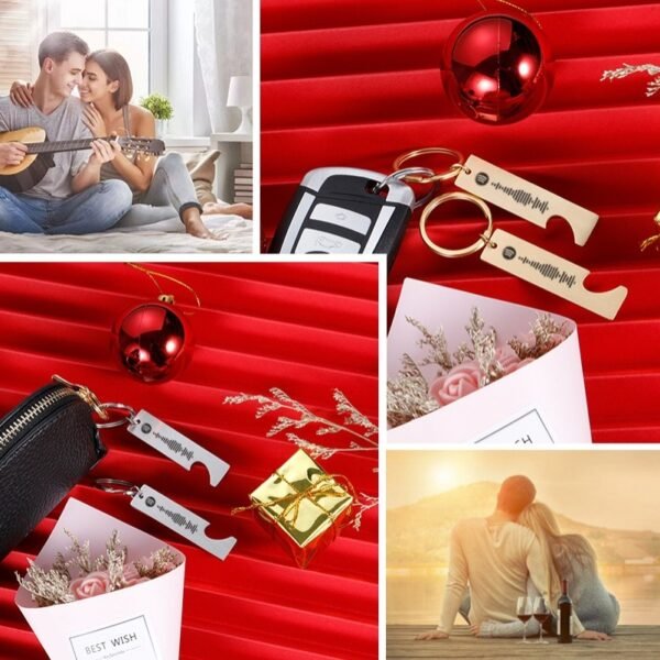 Chaveiro 2 Plaquinhas Spotify Perso...