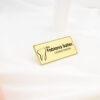 8000930-PER.jpg Boton Placa Grande, Personalizado com Nome, Banhado a Ouro