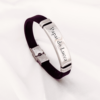 Pulseira Masculina, Personalizada com Escrita, Silicone