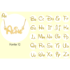 Pingente de Nome Fontes Personalizado, Banhado a Ouro 18k