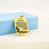 8000131-PER.jpg Pingente de Placa, Personalizado com Fotogravação, Banhado a Ouro
