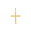 8000185-PER-Pingente-Crucifixo-de-Corda-Banhado-a-Ouro-18k-1.jpg Colar Crucifixo de Corda, Cruz Estilizada, Banhado a Ouro 18k