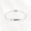 8000357-PER-Pulseira-Infantil-Cora-o-Vazado-A-o-Inox Pulseira Infantil, Coração Vazado, Aço Inox