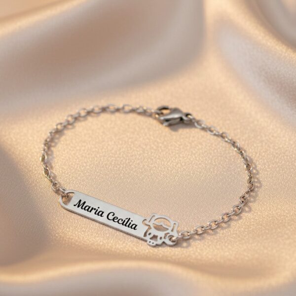 Pulseira Infantil, Menina Simples, ...