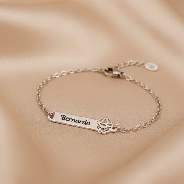 Pulseira Infantil, Menino Simples, ...