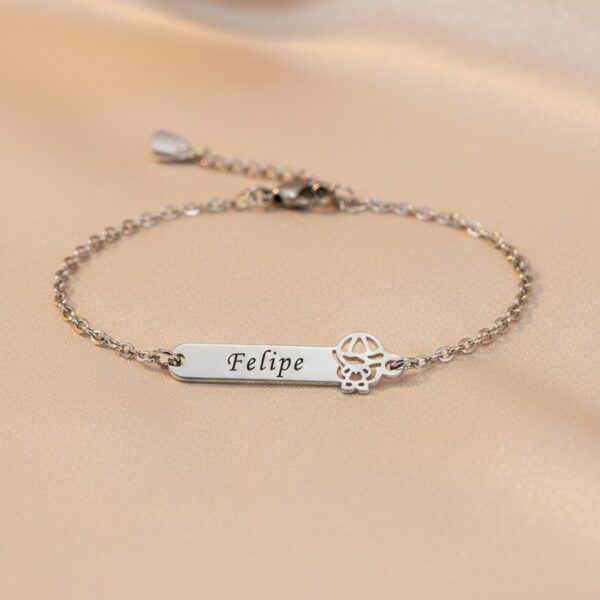 Pulseira Infantil, Menino Simples, ...