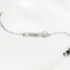 Pulseira Infantil, Menino Simples, Aço Inox