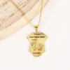 IMG-4587-5.jpg Colar Body, com Dados do Bebê Gravados e Desenhos Dourados, Banhado a Ouro
