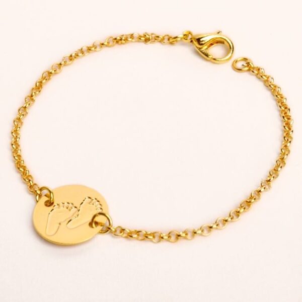 Pulseira Infantil de Bebê com Meda...