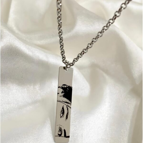 Colar Plaquinha com Olhar, Gravado ...