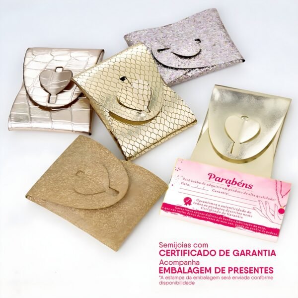 Colar Retangular, 2,5cm com Gravaç...