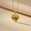 inox-dourado1.png Colar Coração 2,5cm, com Gravação a Laser, Inox Dourado.