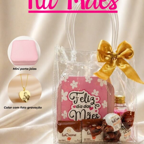Kit Mães com Colar Personalizado c...