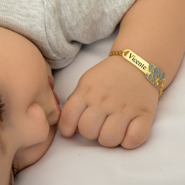 Pulseira Infantil Safari Resinada, ...