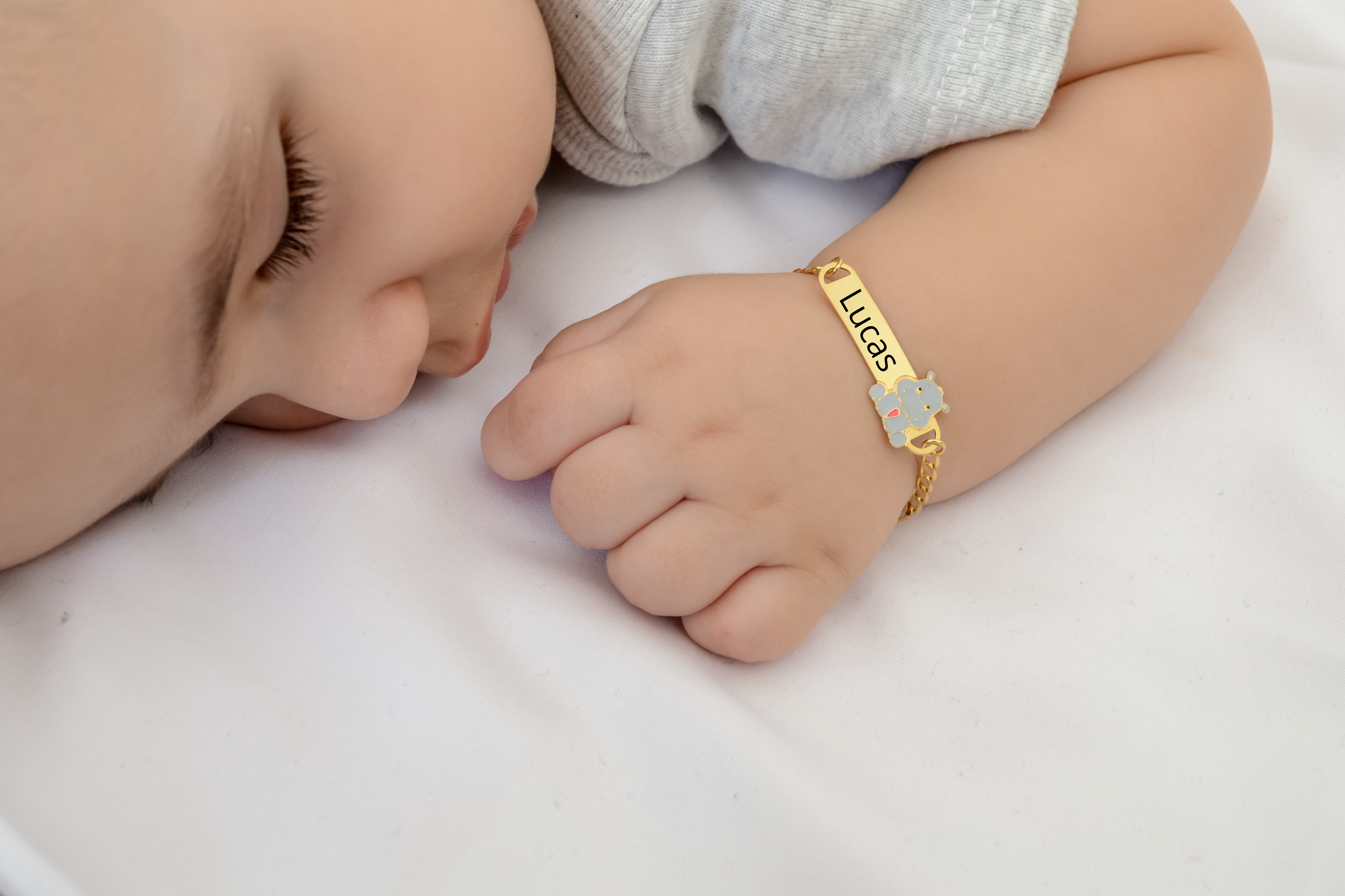 Pulseira Infantil Safari Resinada, ...
